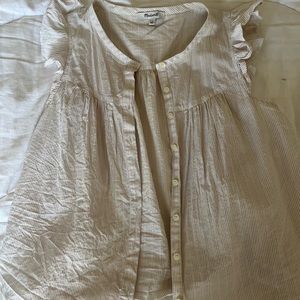 Madewell Button Down Tank